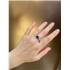 Image 9 : 18k Gold Sapphire Ring