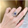Image 5 : 18k Gold Sapphire Ring