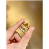 Image 6 : 18k Gold Fanta Gemstone and Diamond Ring