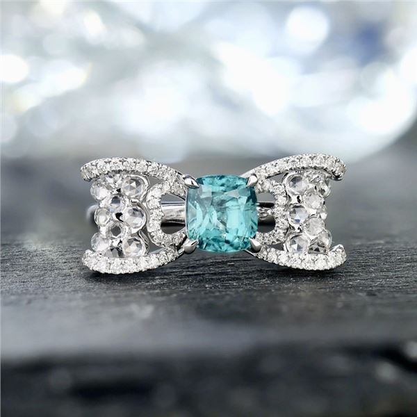 18K Gold Tourmaline Ring