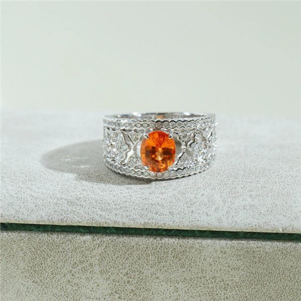 18K Gold Spessartite Ring