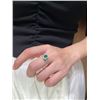 Image 5 : 18K Gold Emerald Ring
