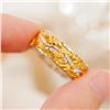 Image 2 : 18K Gold Diamond Maple Leaf Ring