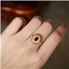 Image 4 : 18K Gold Ruby Ring