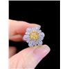 1-Carat Floral Diamond Ring