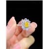 Image 1 : Yellow Diamond and Rose Diamond Ring