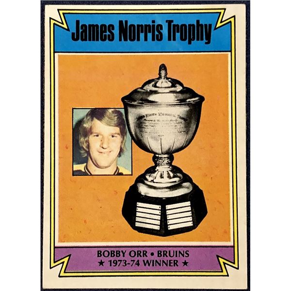 1974-75 TOPPS BOBBY ORR (HOF)