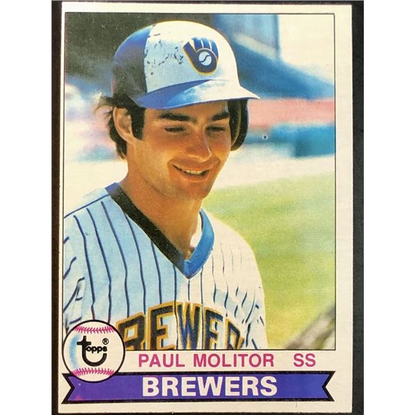 1979 TOPPS PAUL MOLITOR (HOF)