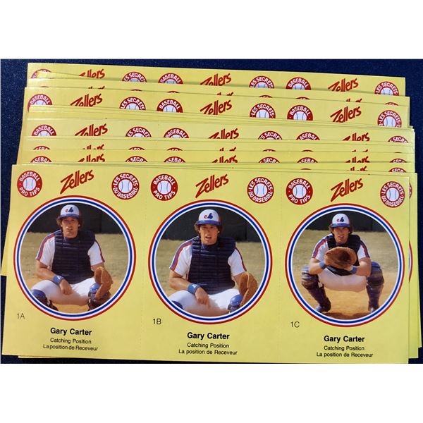 1982 MONTREAL EXPOS ZELLERS SET