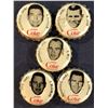 Image 1 : 1965 COCA-COLA CFL SASKATCHEWAN BOTTLE CAPS (5)