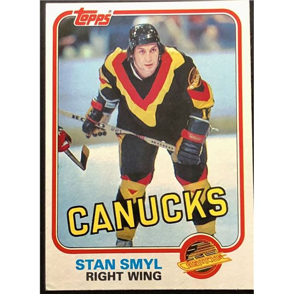 1981-82 TOPPS STAN SMYL