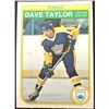 Image 1 : 1982-83 O-PEE-CHEE DAVE TAYLOR (HOF)