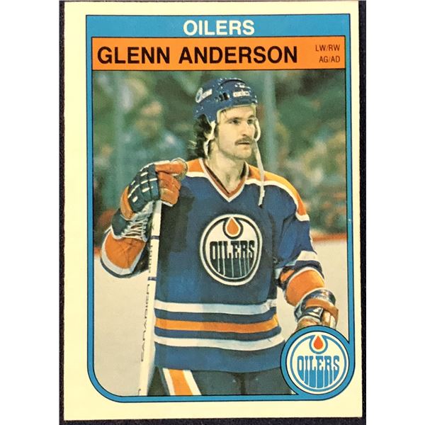 1982-83 O-PEE-CHEE GLENN ANDERSON (HOF)