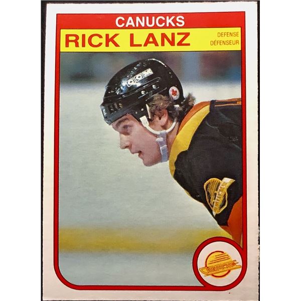 1982-83 O-PEE-CHEE RICK LANZ