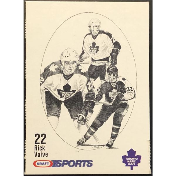 1987 KRAFT FOODS RICK VAIVE