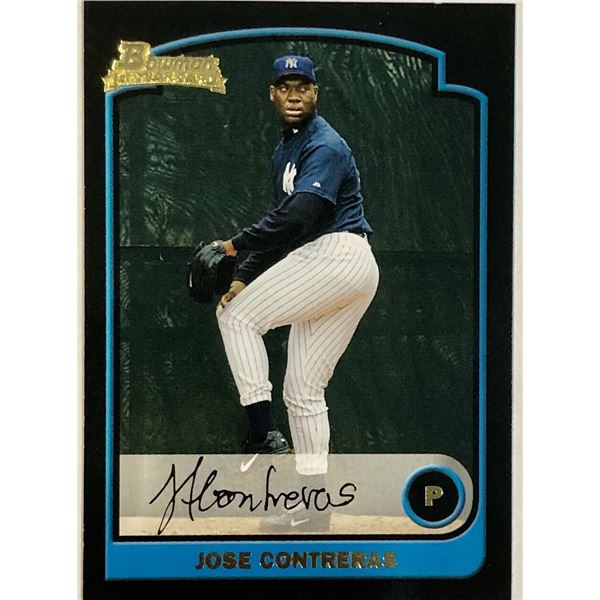 2002 TOPPS JOSE CONTRERAS ROOKIE CARD
