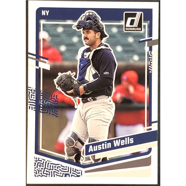 2023 DONRUSS AUSTIN WELLS ROOKIE CARD