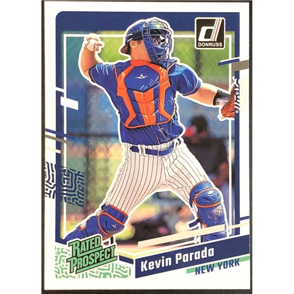 2023 DONRUSS KEVIN PARADA ROOKIE CARD