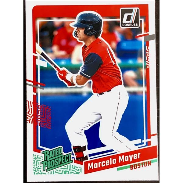 2023 DONRUSS MARCELO MAYER ROOKIE CARD