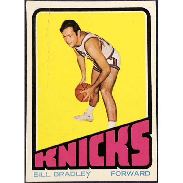 1972-73 TOPPS BILL BRADLEY (HOF)