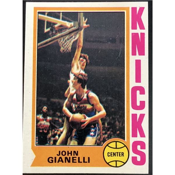 1974-75 TOPPS JOHN GIANELLI