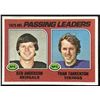 Image 1 : 1976 TOPPS FRAN TARKENTON / KEN ANDERSON (HOF)