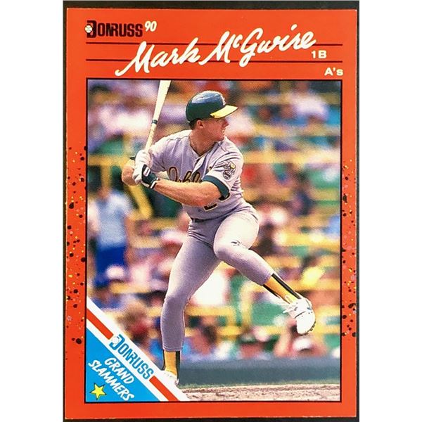 1990 DONRUSS MARK McGWIRE