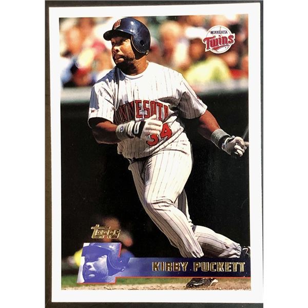 1996 TOPPS KIRBY PUCKETT (HOF)