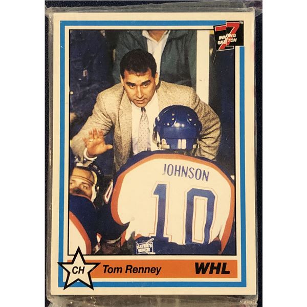 1990-91 KAMLOOPS BLAZERS POLICE SET