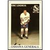 Image 1 : 1990-91 OSHAWA GENERALS POLICE CARD - ERIC LINDROS