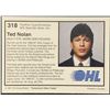 Image 2 : 1991-92 JUNIOR CARD - TED NOLAN