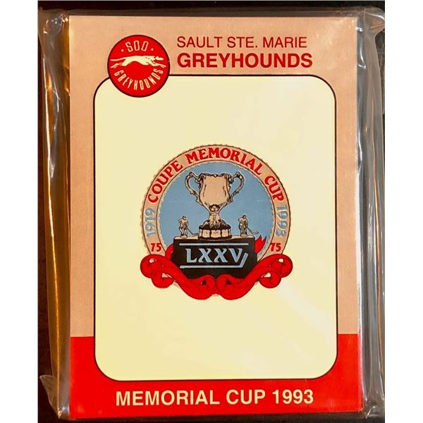 1992-93 SOO GREYHOUNDS MEMORIAL CUP (OHL) TEAM SET