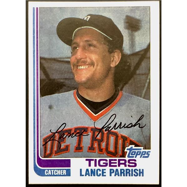 1982 TOPPS LANCE PARRISH