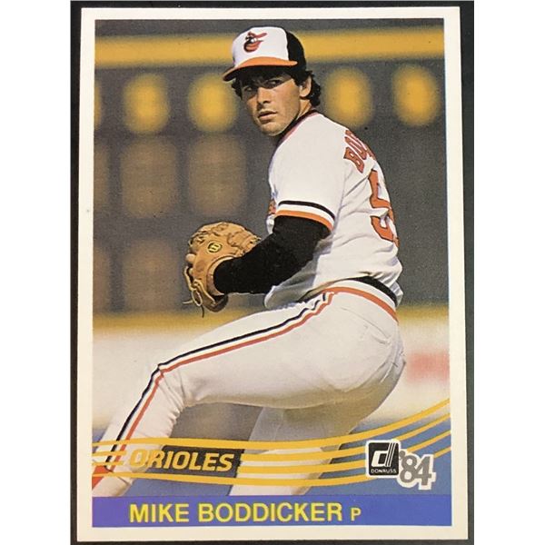 1984 DONRUSS MIKE BODDICKER ROOKIE CARD