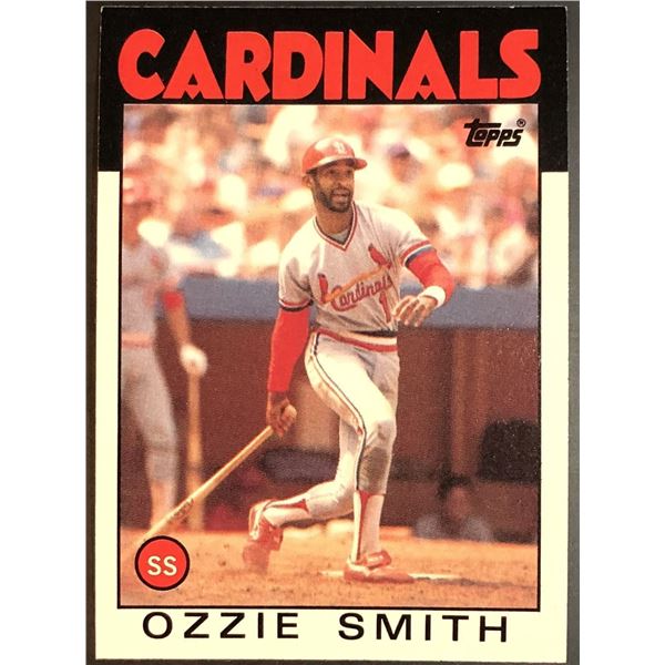 1986 TOPPS OZZIE SMITH (HOF)