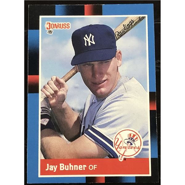 1988 DONRUSS JAY BUHNER ROOKIE CARD