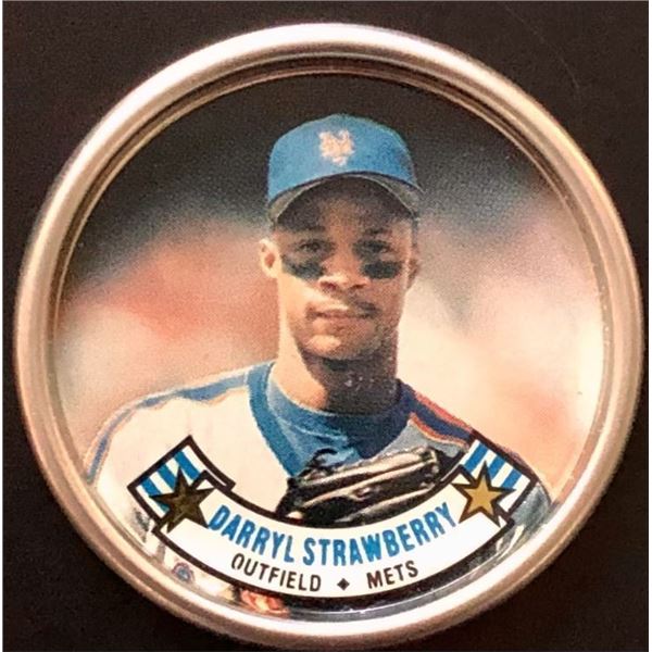 1988 TOPPS BASEBALL COINS - DARRYL STRAWBERRY