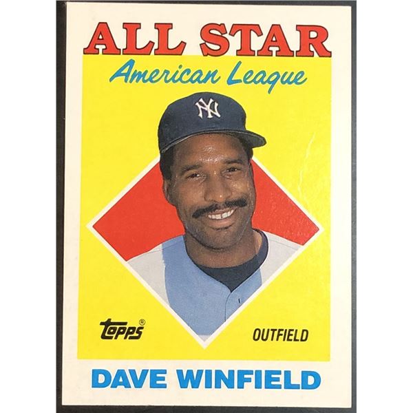 1988 TOPPS DAVE WINFIELD (HOF)