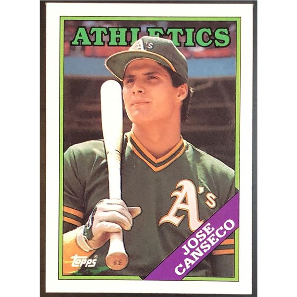 1988 TOPPS JOSE CANSECO