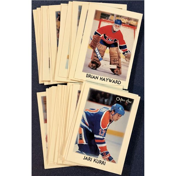 1987-88 O-PEE-CHEE NHL LEADERS COLLECTION (33)