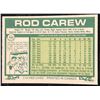 Image 2 : 1977 O-PEE-CHEE ROD CAREW (HOF)