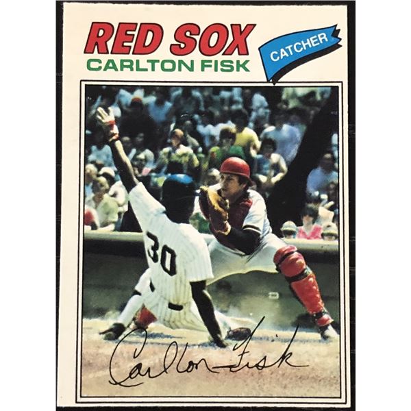 1977 O-PEE-CHEE CARLTON FISK (HOF)
