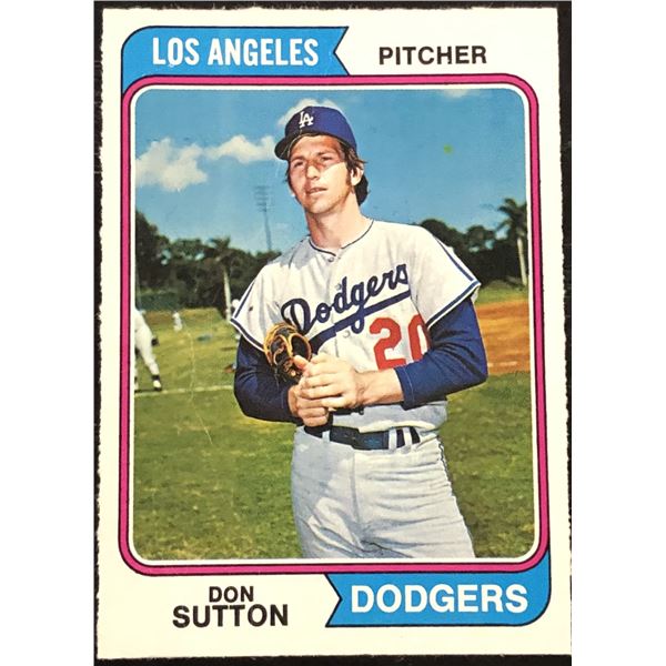 1974 O-PEE-CHEE DON SUTTON