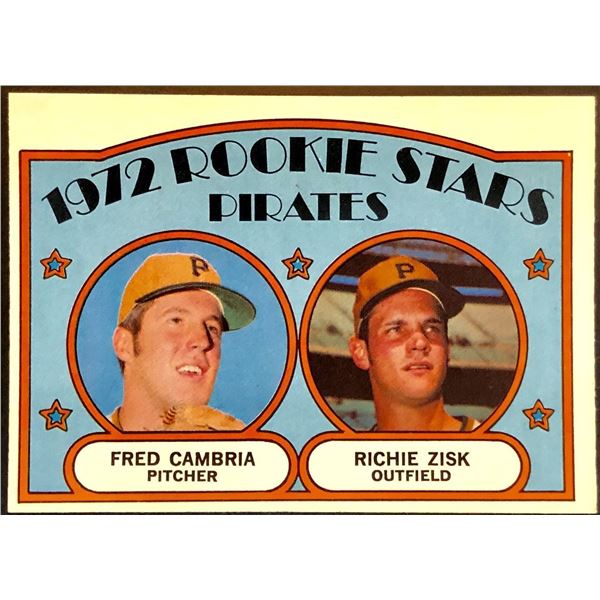 1972 O-PEE-CHEE RICHIE ZISK ROOKIE CARD