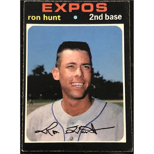 1971 O-PEE-CHEE RON HUNT