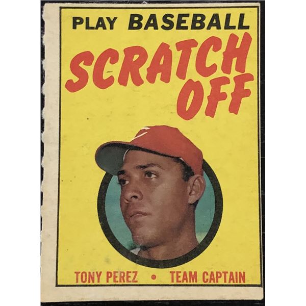 1970 TOPPS TONY PEREZ