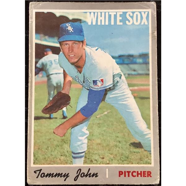 1970 O-PEE-CHEE TOMMY JOHN