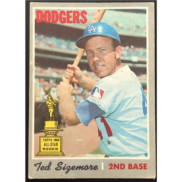 1970 O-PEE-CHEE TED SIZEMORE ROOKIE CARD