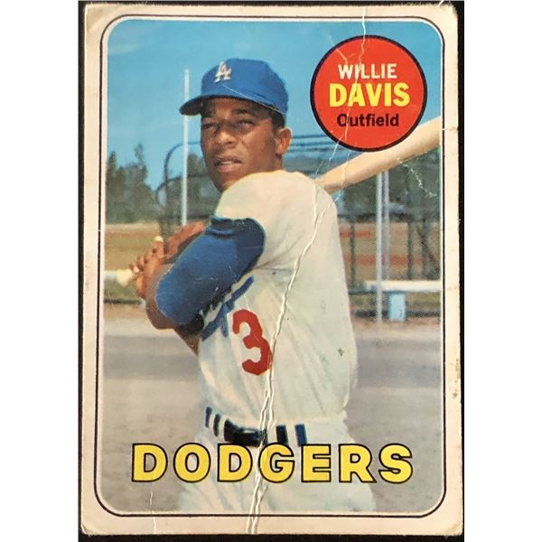 1969 O-PEE-CHEE WILLIE DAVIS