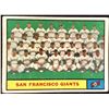 Image 1 : 1962 TOPPS SAN FRANCISCO GIANTS